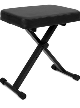 Banqueta Plegable Ajustable Negra