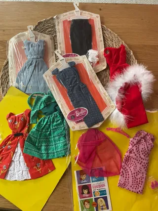 Lote Ropa Barbie y Midge Vintage