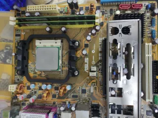 Placa Base ASUS M2N-MX SE PLUS+procesador y Ram