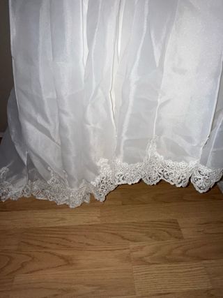 Vestido de Novia Talla 44 Organza