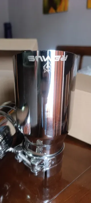 Colas de escape cromadas Remus