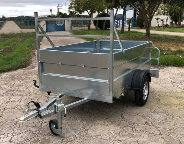 NUEVO: Remolque galvanizado con freno