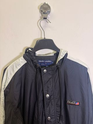 K-Way Ralph Lauren Giacca Nera e Bianca