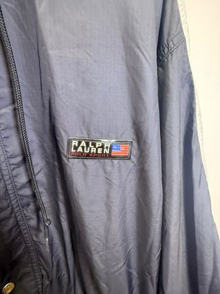 K-Way Ralph Lauren Giacca Nera e Bianca