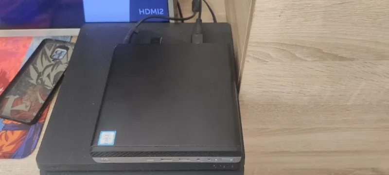 HP EliteDesk Mini PC Negro afbeelding 4