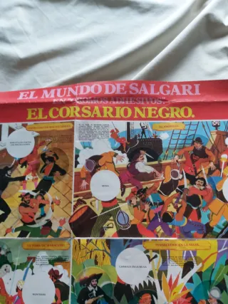 Póster El Corsario Negro Nocilla Adhesivos