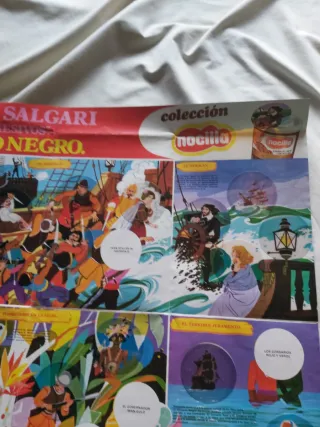 Póster El Corsario Negro Nocilla Adhesivos