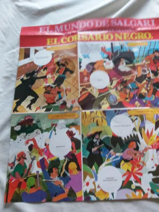 Póster El Corsario Negro Nocilla Adhesivos