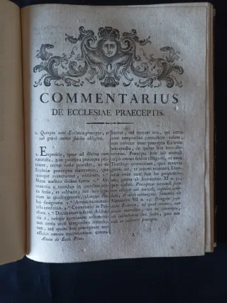 Commentaria de Praeceptis Decalogi et Ecclesiae