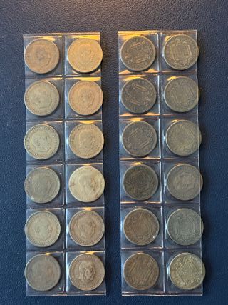 Gran colección 300+ monedas pesetas 1870–1993