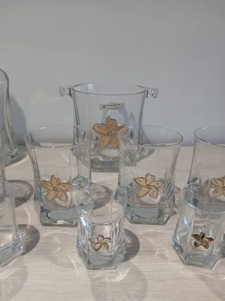 Juego de licorera plata