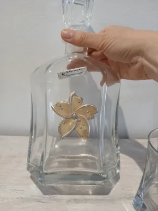 Juego de licorera plata