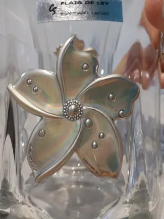 Juego de licorera plata