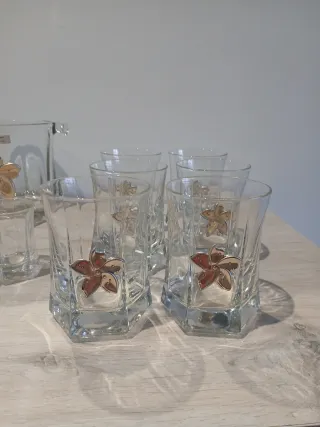 Juego de licorera plata