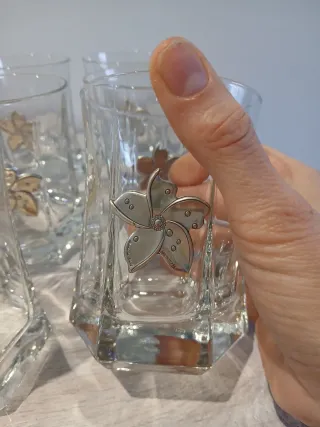 Juego de licorera plata