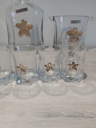 Juego de licorera plata