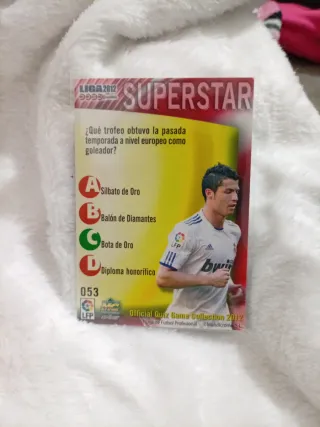 Cromos Cristiano Ronaldo