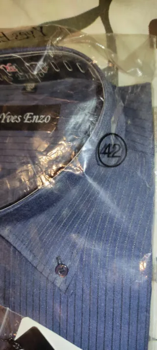 Camisa L Yves Enzo Azul