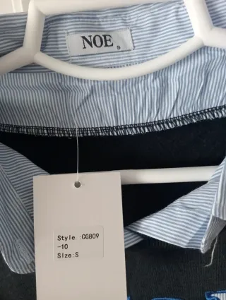 Sudadera NOE Wonderful con camisa