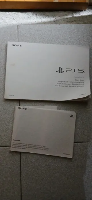 Manuales PS5 Sony