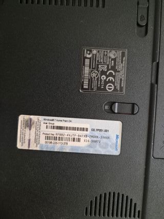 Portátil Acer Aspire 5250