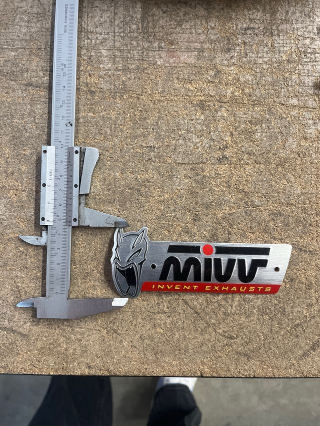 Pegatina para silencioso Mivv Invent Exhausts
