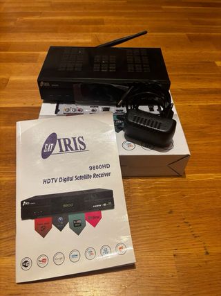 Decodificador Satélite Iris 9800HD (Sin Mando)