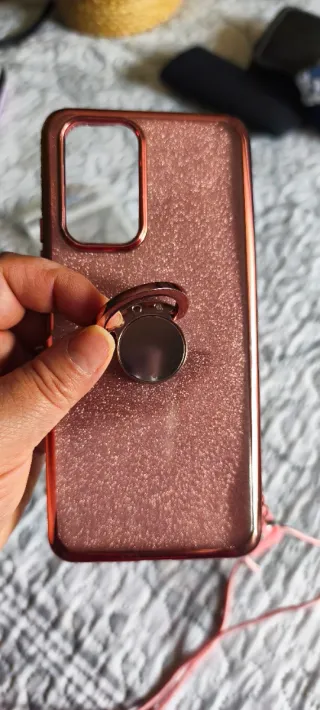 Funda Xiaomi Note 10 Pro 4G Glitter Rosa