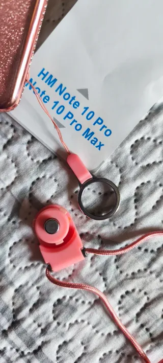 Funda Xiaomi Note 10 Pro 4G Glitter Rosa