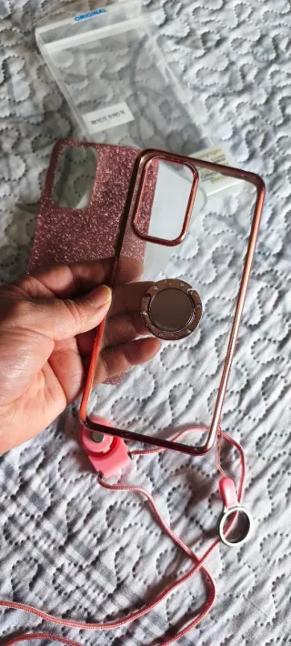 Funda Xiaomi Note 10 Pro 4G Glitter Rosa