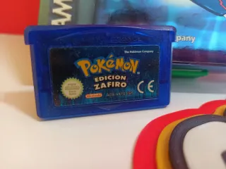 Pokémon Zafiro Game Boy Advance GBA PAL ESPAÑA