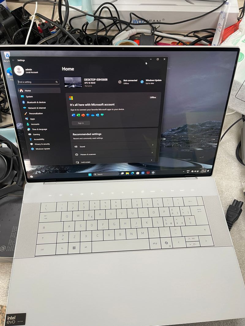 Dell XPS 16 9640 16.3 Intel Evo Core Ultra 9 RTX afbeelding 2