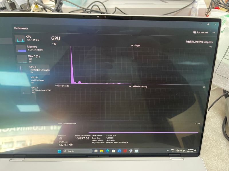Dell XPS 16 9640 16.3 Intel Evo Core Ultra 9 RTX afbeelding 7