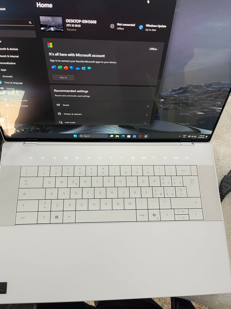 Dell XPS 16 9640 16.3 Intel Evo Core Ultra 9 RTX afbeelding 15