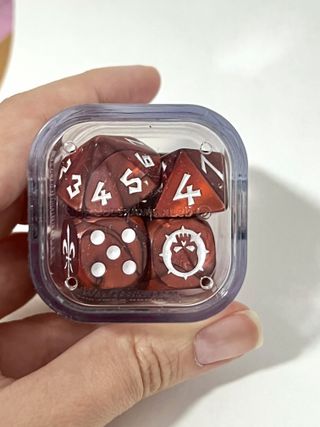 Dados Blood Bowl Bretonnian Team Bretonia dice set