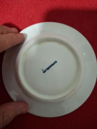 Plato pequeño Sargadelos azul y blanco