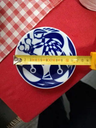 Plato pequeño Sargadelos azul y blanco