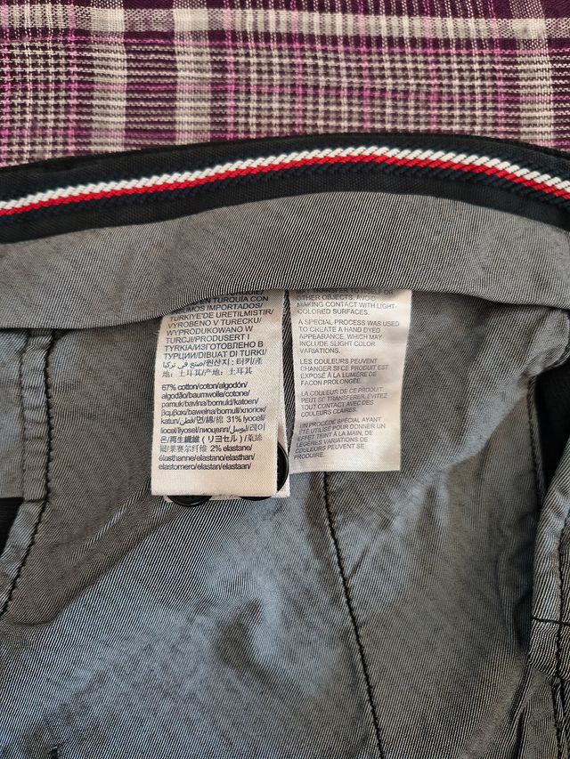 Pantaloni Chino Tommy Hilfiger Neri