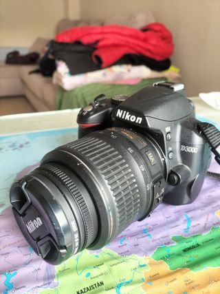 Cámara Nikon D3000 Profesional