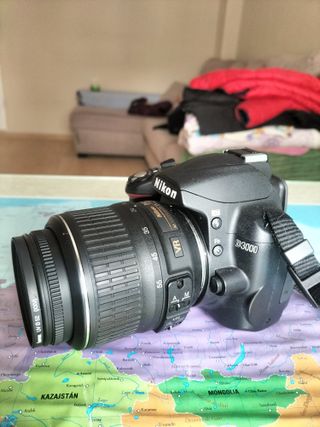 Cámara Nikon D3000 Profesional