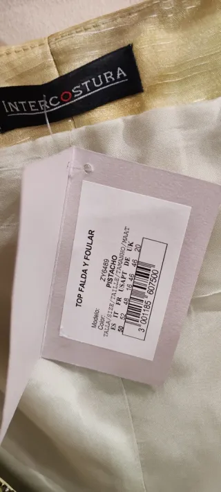 Conjunto fiesta/ceremonia talla 50 nuevo