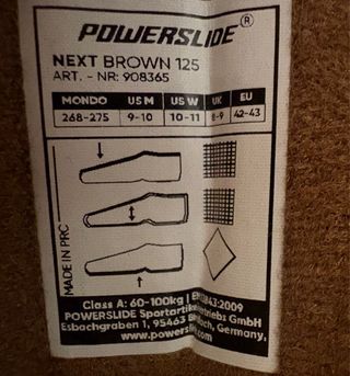 Patines Powerslide NEXT 125