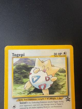 Pokémon Togepi Promo Black Star Promo nº30 Inglés