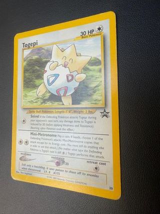 Pokémon Togepi Promo Black Star Promo nº30 Inglés