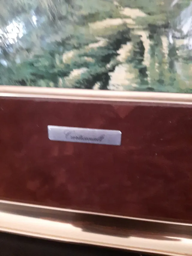 2 Cuadros Vicente Roso Esmaltados Paisajes