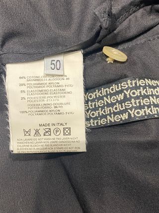 Americana de rayas de New York Industrie