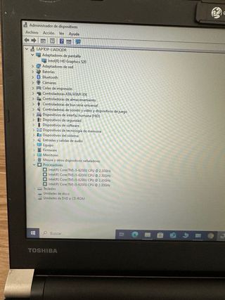 Portatil de 15” Toshiba Satellite OFERTA  !!!!!!!