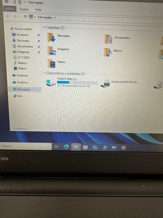 Portatil de 15” Toshiba Satellite OFERTA  !!!!!!!
