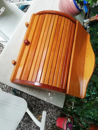 Organizador de escritorio clásico de madera