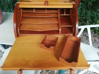 Organizador de escritorio clásico de madera